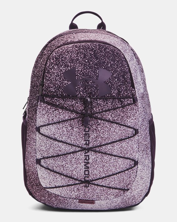 UA Hustle Sport Backpack, Purple, pdpMainDesktop image number 0